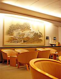 Hotel lobby